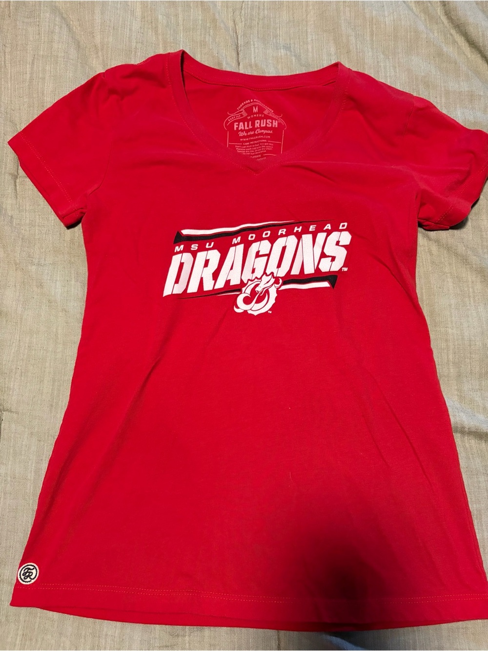 MSU Moorhead Dragons Red Graphic Tee